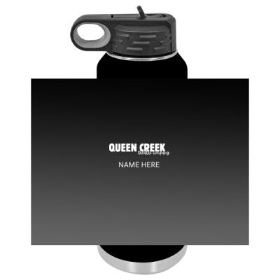 QCHS Theatre 40oz Water Bottle with name Thumbnail